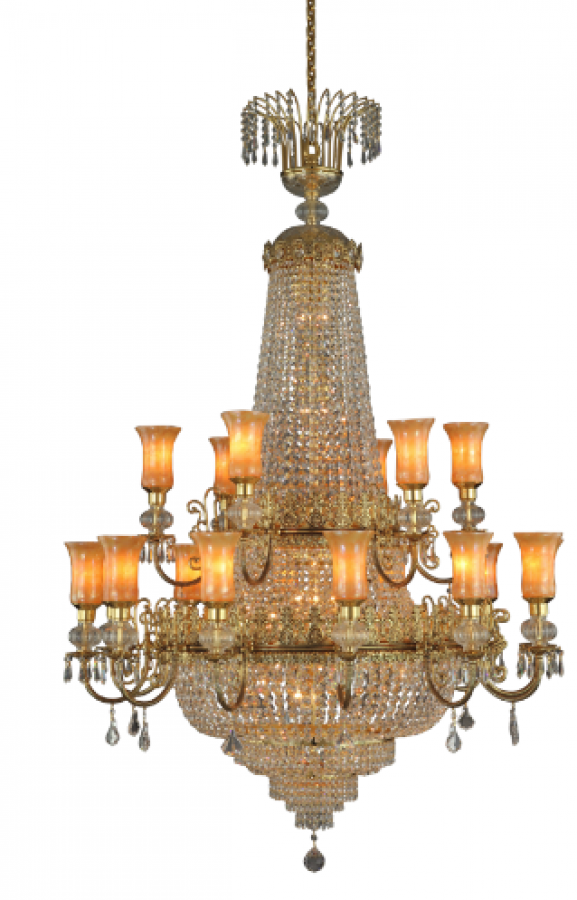 CHANDELIER 27007 / 18 GLASS SHADE